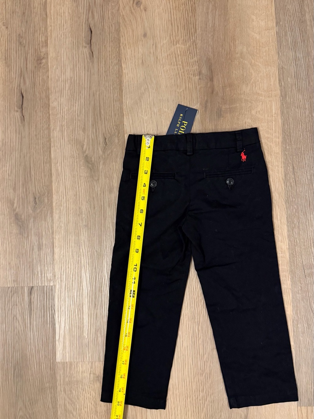 Polo Ralph Lauren Toddler Boys Black Chino Pants 2/2T NWT - Picture 9 of 11